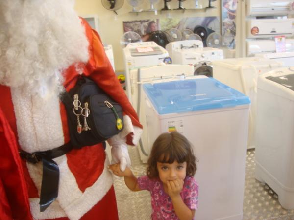 Momento Papai Noel(Imagem:reda&ccedil;&atilde;o)