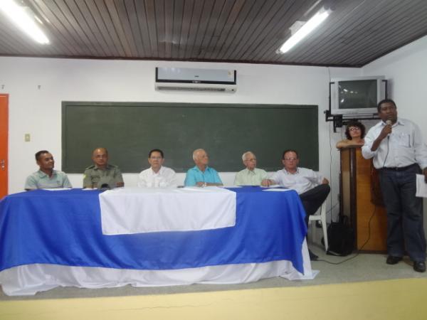 Autoridades discutem seguran&ccedil;a para a 42&ordf; Exposi&ccedil;&atilde;o Feira Agropecu&aacute;ria.(Imagem:FlorianoNews)