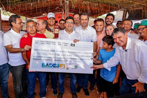 Rafael Fonteles libera mais de R$ 250 mil em crédito para pequenos produtores em Rio Grande do Piau