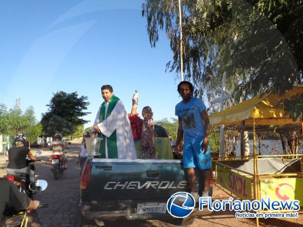 Motoristas realizam tradicional carreata de S&atilde;o Crist&oacute;v&atilde;o em Floriano.(Imagem:FlorianoNews)