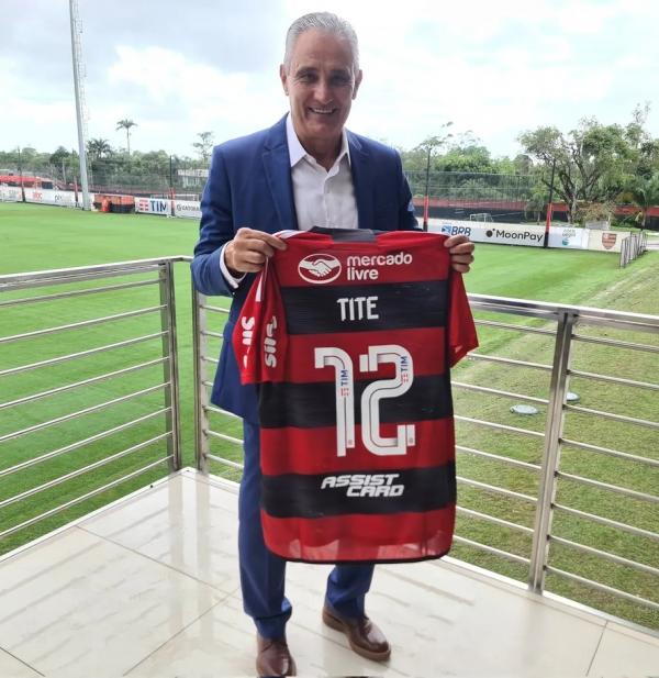 Treinador conheceu o CT Ninho do Urubu na manh&atilde; desta ter&ccedil;a-feira.(Imagem:Nath&atilde; Soares/Flamengo)