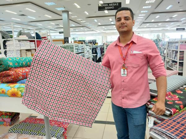 Armazém Paraíba de Floriano se prepara para o São João com novidades em tecidos, moda e decoração