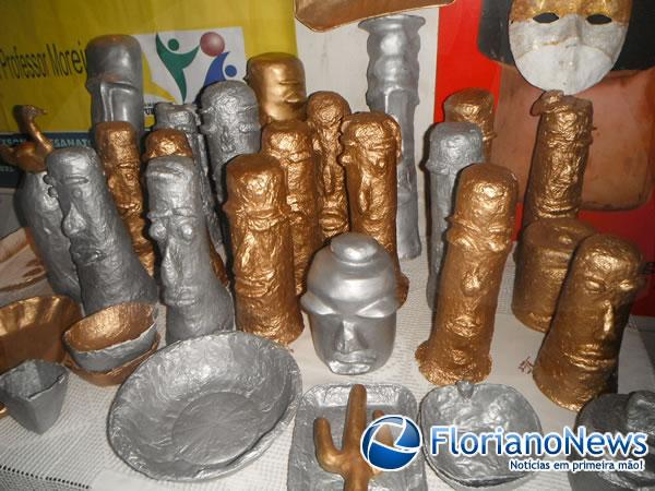 Bramaxson Artesanato realizou encerramento de curso com papel mach&ecirc; em Floriano.(Imagem:FlorianoNews)