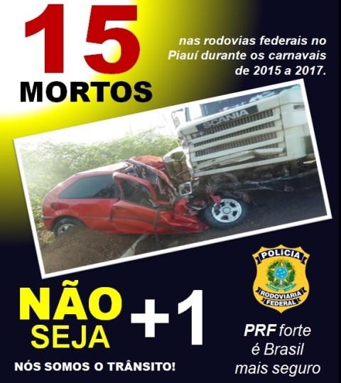 PRF inicia Operação Carnaval 2018 nesta sexta-feira (9) em todo o País