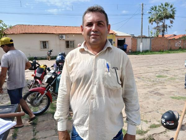 Jos&eacute; Nilton, secret&aacute;rio de Infraestrutura de Bar&atilde;o de Graja&uacute;. (Imagem:FlorianoNews)