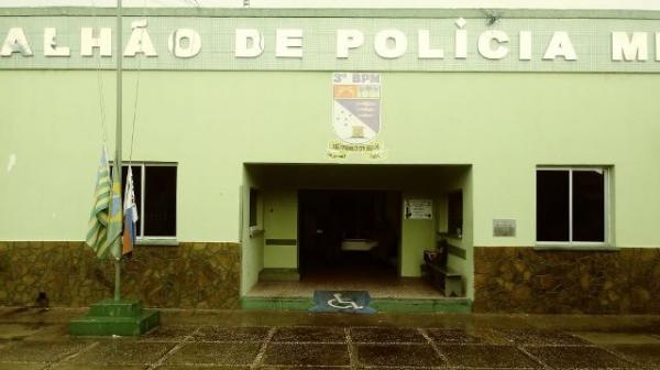 Batalh&atilde;o da PM de Floriano(Imagem:FlorianoNews)