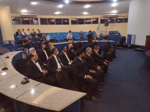 Ma&ccedil;ons s&atilde;o homenageados em sess&atilde;o solene na C&acirc;mara Municipal de Floriano(Imagem:FlorianoNews)