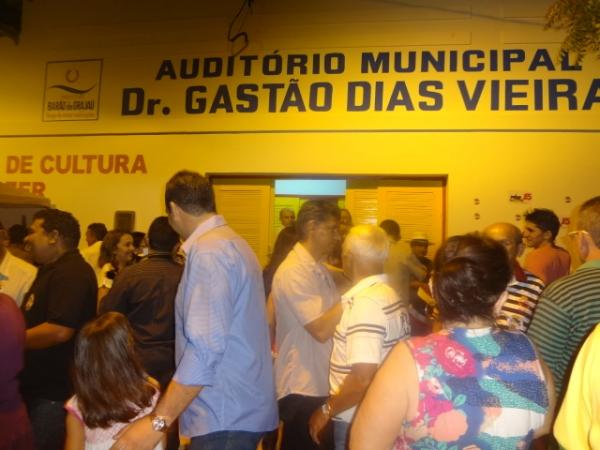 Encontro do PMDB em Bar&atilde;o de Graja&uacute;. (Imagem:FlorianoNews)