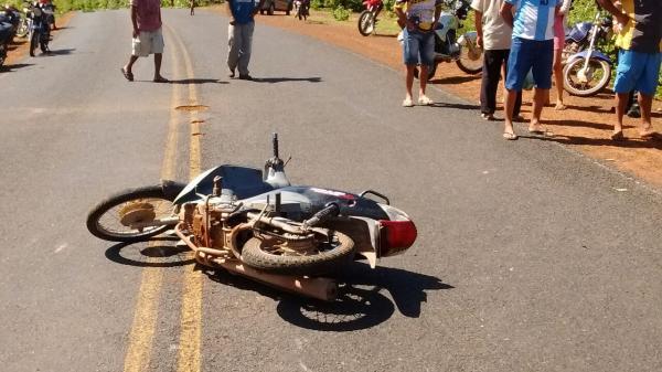 Motocicleta da v&iacute;tima(Imagem:Divulga&ccedil;&atilde;o)