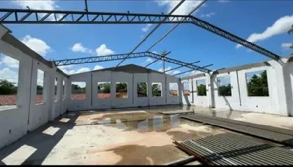 Biblioteca central da Uespi tem previsão de finalização em 90 dias