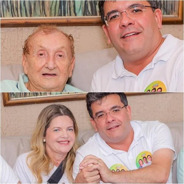 Família Mão Santa esquece o passado e oficializa apoio a Rafael Fonteles em Parnaíba