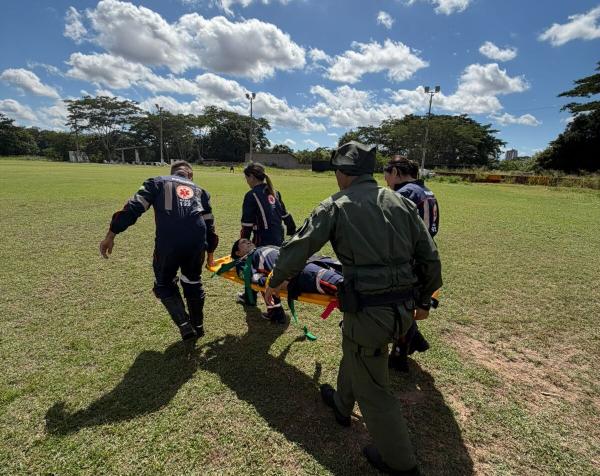 SAMU Aéreo(Imagem:Ascom Sesapi)