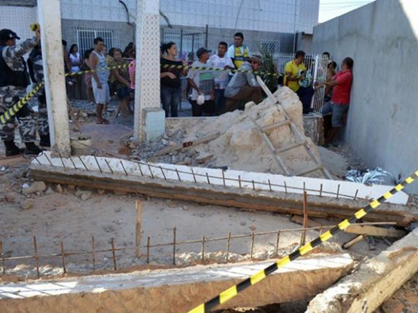 Pedreiro morre ao ser atingido por coluna de concreto durante obra no PI