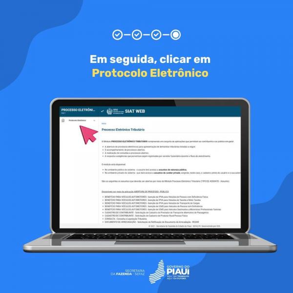 Solicitação de isenção do IPVA 2025 pode ser realizada no site da Sefaz-PI(Imagem:Divulgação)
