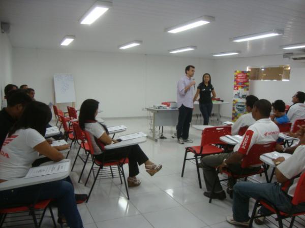 treinamento de vendas da honda(Imagem:reda&ccedil;ao)
