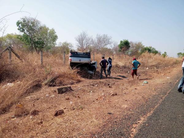 Idoso fica ferido em acidente na BR 343, zona rural de Floriano