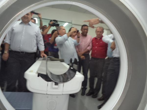 Inaugurado Centro de Diagn&oacute;stico por Imagem do hospital de Floriano.(Imagem:FlorianoNews)