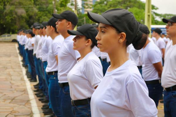 Polícia Militar do Piauí recebe nova turma do Curso de Formação de Soldados(Imagem:Divulgação)