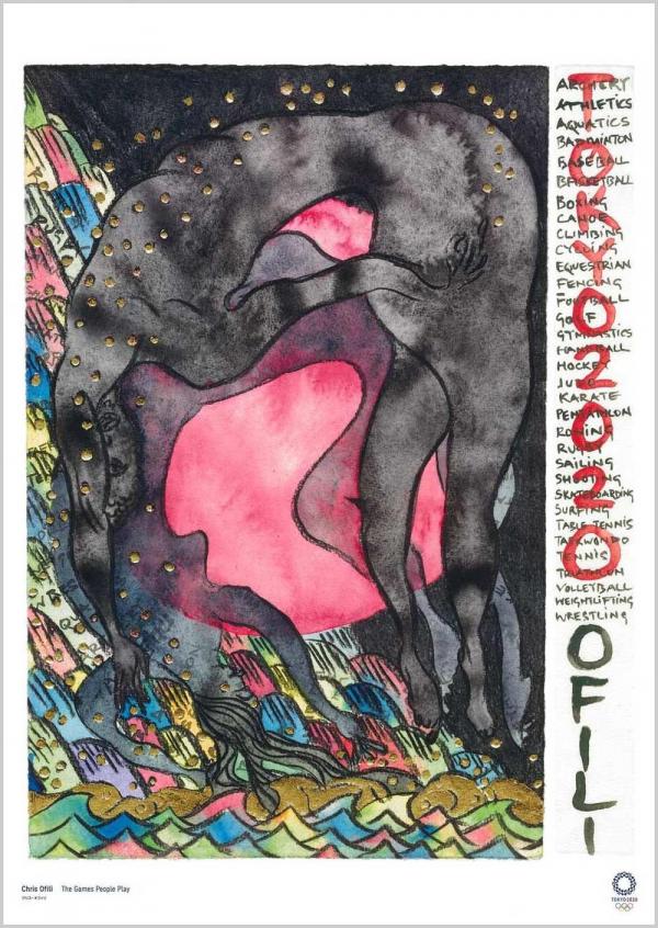 Chris Ofili / Artista(Imagem:Reprodu&ccedil;&atilde;o)