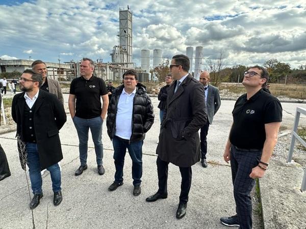 Fonteles visita Porto de Krk, na Croácia, principal porta de entrada na Europa de hidrogênio verde