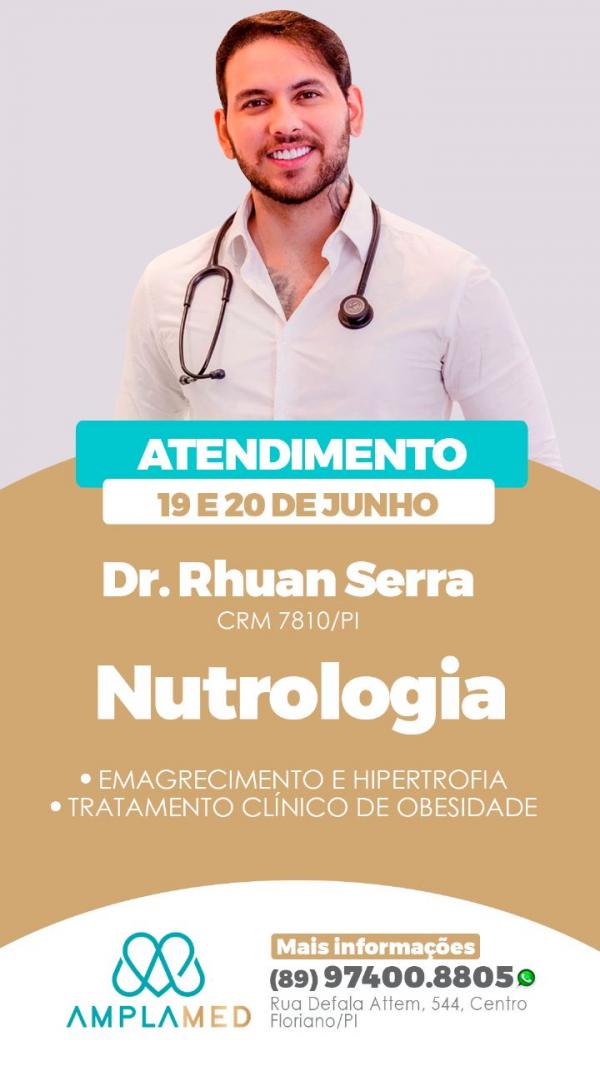 Dr. Rhuan Serra(Imagem:Divulga&ccedil;&atilde;o)