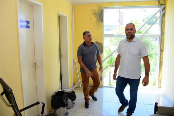 Sede do Poder Legislativo de Floriano est&aacute; passando por moderniza&ccedil;&atilde;o (Imagem:CMF)