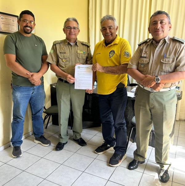 SUTRAN e 3&ordm; BPM alinham plano de fiscaliza&ccedil;&atilde;o para fortalecer seguran&ccedil;a no tr&acirc;nsito de Floriano.(Imagem:Divulga&ccedil;&atilde;o/PM)