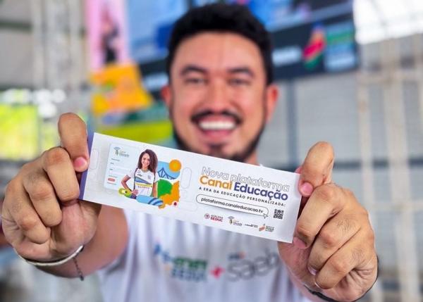 Nova plataforma do Canal Educação com estudo personalizado está disponível