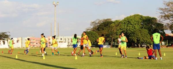 Tiradentes-PI faz &uacute;ltimo treino antes de encerrar primeira fase contra o Viana-MA.(Imagem:Andr&eacute; Leal)