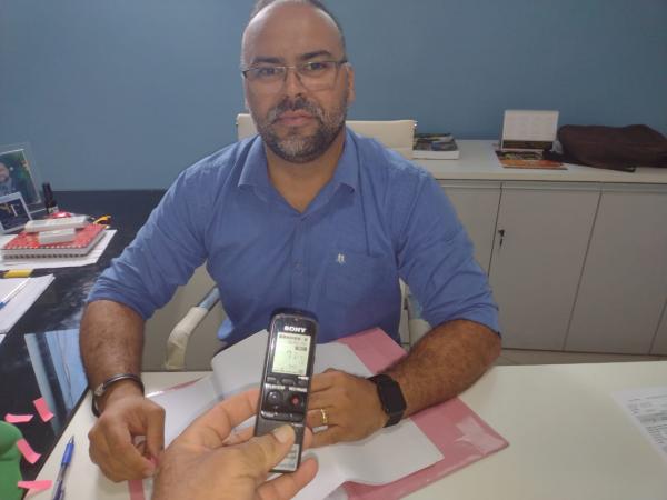 Joab Curvina, presidente da C&acirc;mara Municipal de Floriano(Imagem:FlorianoNews)