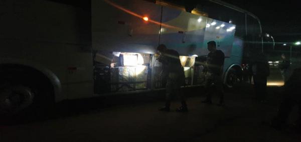 PM prende homem que transportava entorpecentes em ônibus no Piauí