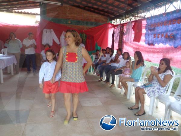 SENAC realiza encerramento de curso de corte e costura em Bar&atilde;o de Graja&uacute;.(Imagem:FlorianoNews)