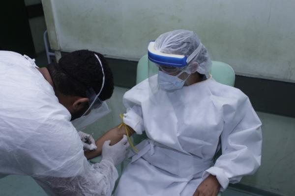 Hospital Tibério Nunes inicia testagem em massa para COVID-19 em profissionais da Saúde