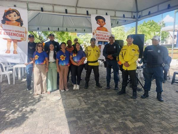 Rede de proteção realiza mobilização "Faça Bonito" em Floriano no combate ao abuso infantil