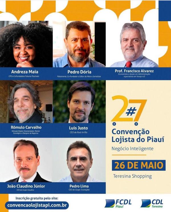 Convenção Lojista do Piauí: inclusão, tecnologia, resultados e muito mais; Veja a programação