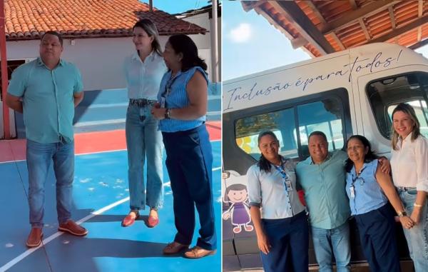 Prefeito Ant&ocirc;nio Carlos refor&ccedil;a parceria com a APAE de Floriano durante visita &agrave; institui&ccedil;&atilde;o.(Imagem:Reprodu&ccedil;&atilde;o/Instagram)