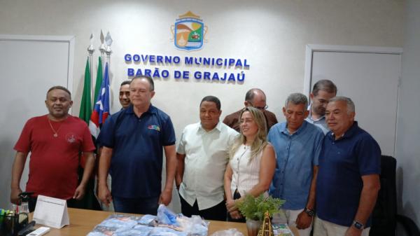 Governador Carlos Brandão destaca parceria com Barão de Grajaú durante visita ao município.(Imagem:FlorianoNews)