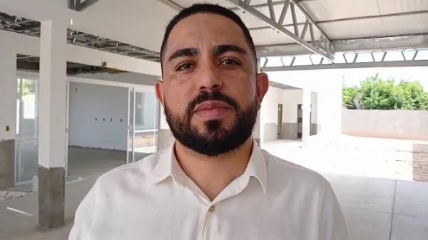 Secret&aacute;rio de Comunca&ccedil;&atilde;o, Douglas Cipriano.(Imagem:FlorianoNews)