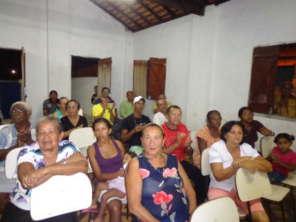 Empossada nova diretoria da Associa&ccedil;&atilde;o de Moradores do Bairro Samba&iacute;ba Velha.(Imagem:FlorianoNews)