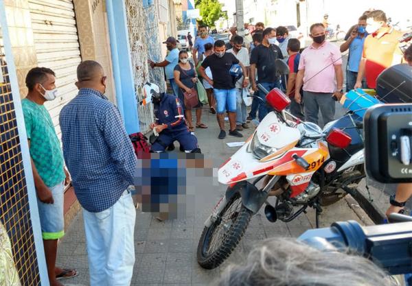 Segurança é executado no Centro de Teresina; populares ouviram 12 tiros