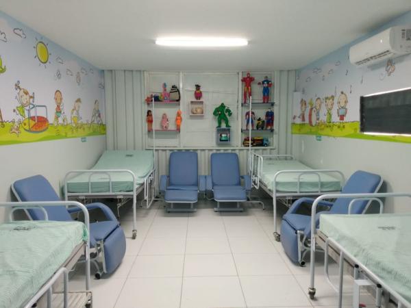 Em Floriano, Hospital Tibério Nunes inaugura ala pediátrica.(Imagem:FlorianoNews)