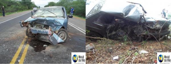 Motorista embriagado provoca acidente e deixa tr&ecirc;s pessoas gravemente feridas em Oeiras.(Imagem:Ryann Ara&uacute;jo)