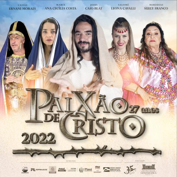Grupo Escalet lan&ccedil;a Paix&atilde;o de Cristo 2022 e confirma elenco com atores nacionais(Imagem:Divulga&ccedil;&atilde;o)