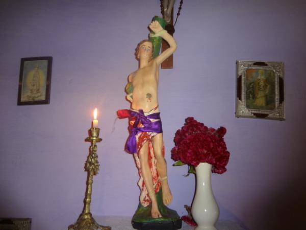 Comunidade Porteiras festeja S&atilde;o Sebasti&atilde;o. (Imagem:FlorianoNews)