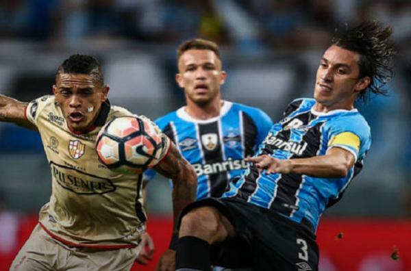 Grêmio perde, mas confirma a vaga na decisão da Libertadores.(Imagem:ESPN)