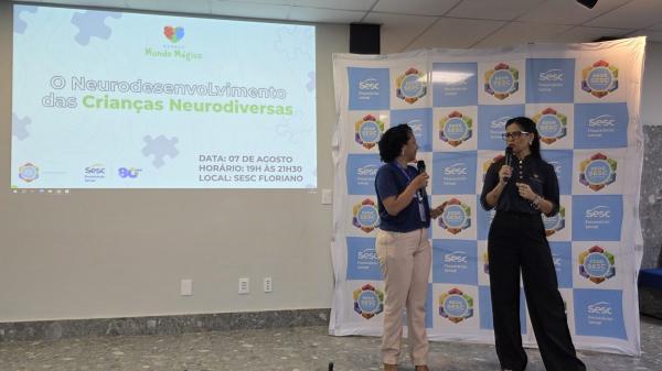 Encontro em Floriano debate neurodiversidade, inclusão e desenvolvimento infantil(Imagem:Divulgação)