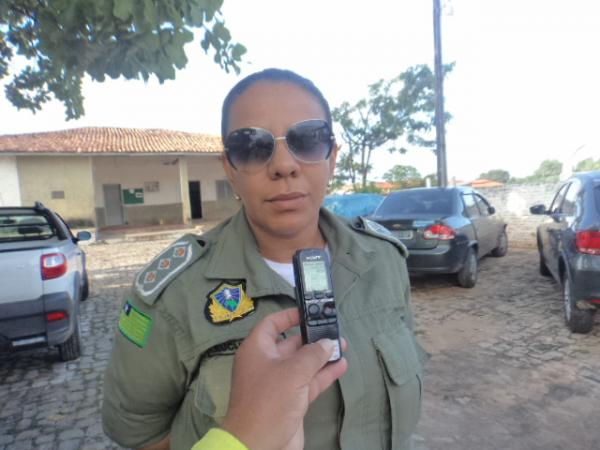 Capit&atilde; Leucijane Barbosa(Imagem:FlorianoNews)
