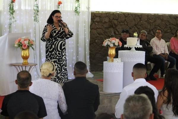 Sejus e Justiça Itinerante realizam casamentos em duas unidades do sistema prisional no Piauí