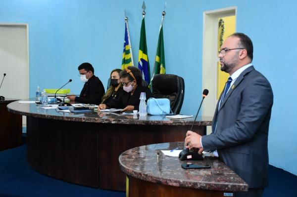 Joab Curvina, presidente da C&acirc;mara Municipal de Floriano.(Imagem:Divulga&ccedil;&atilde;o)