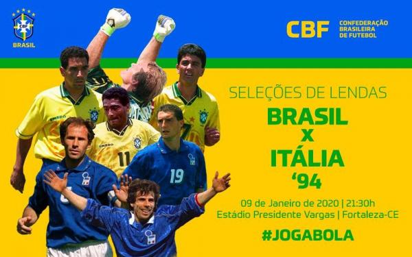 Brasil x It&aacute;lia em Fortaleza(Imagem:Reprodu&ccedil;&atilde;o/CBF)